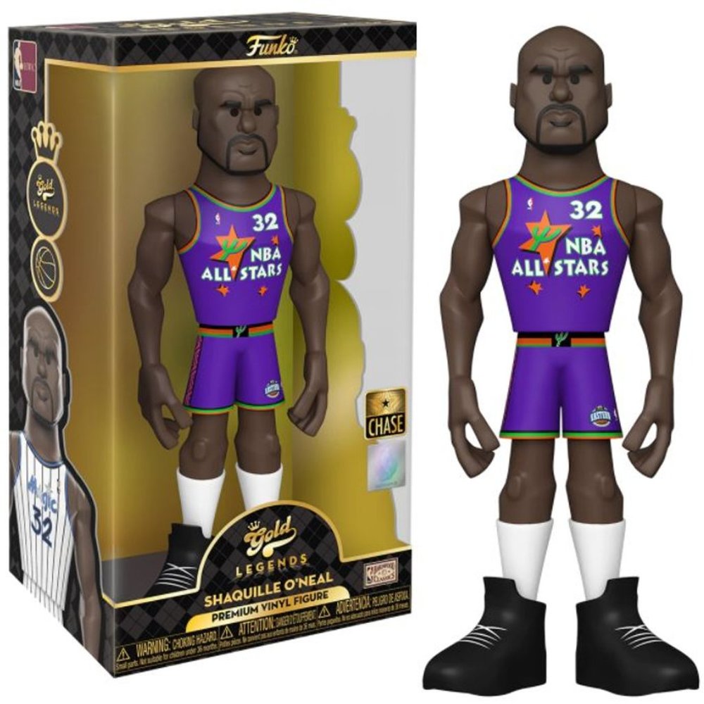 Shaquille O'Neal (Orlando Magic) Funko Gold NBA Legends 12" ALL STAR CHASE